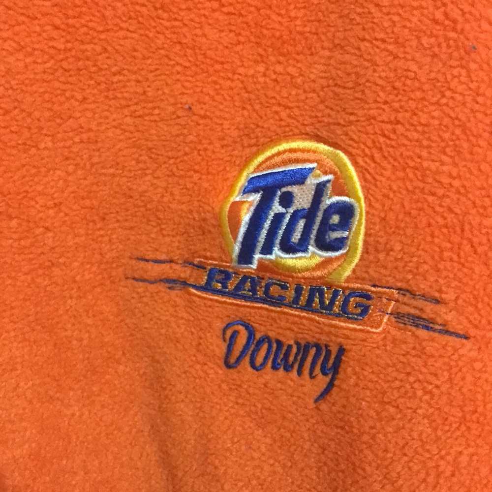 RARE Collectible (Ricky Craven) NASCAR Tide/Downy Racing Fleece Pullover - Picture 3 of 4